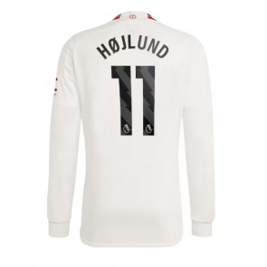 Manchester United Rasmus Hojlund #11 Tredje Tröja 2023-24 Långärmad
